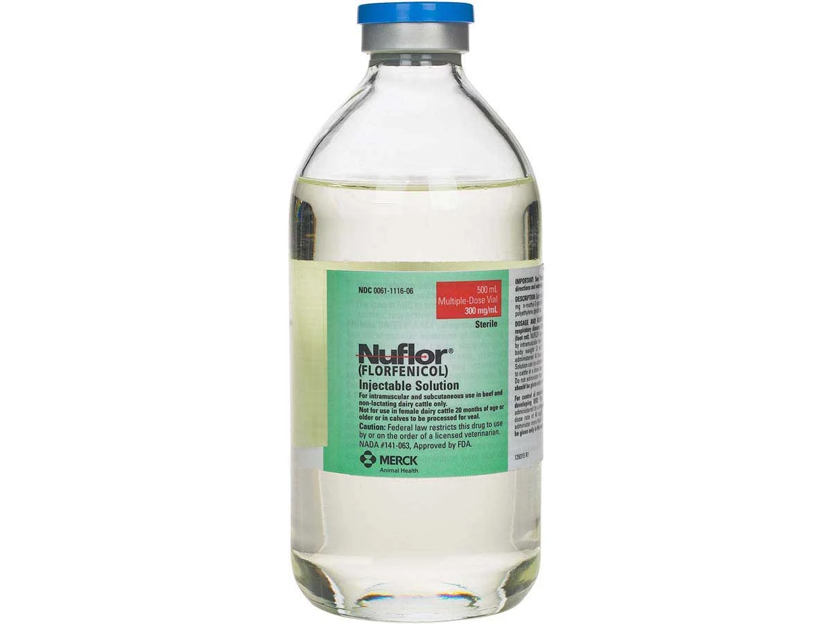 Nuflor (Florfenicol) 500ml Injectable