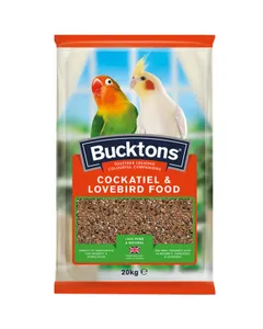 Bucktons Cockatiel & Lovebird Mix - 20kg