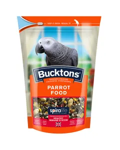 Bucktons Parrot Food With Spiralife - 1.5kg