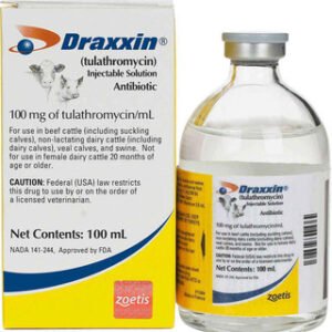 Draxxin Tulathromycin for Cattle and Swine 100ml