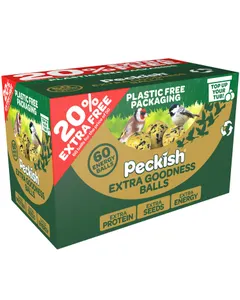 Peckish Extra Goodness Fat Balls - Box of 60