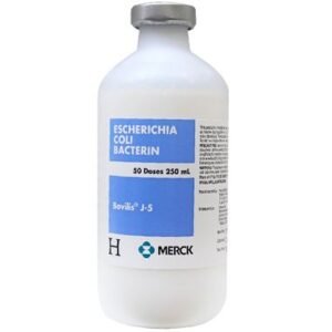 Merck Bovilis J-5 Escherichia Coli Bacterin Cattle Vaccine, 250mL