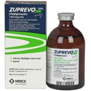 Merck ZuprevoCattle 18% (Tildipirosin) Injectable Solution for Cattle, 100mL - [Antimicrobial Drug]