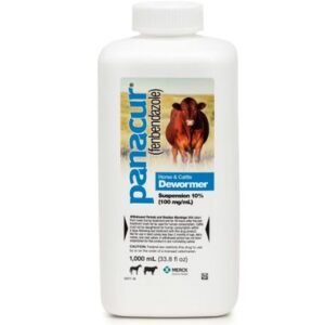 Panacur for Horse & Cattle - Dewormer Suspension (1000 ml) - [Parasite Treatment]
