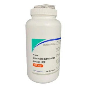 Minocycline Hydrochloride Capsules 500ct